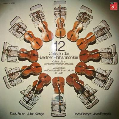 Виниловая пластинка DIE 12 CELLISTEN DER BERLINER PHILH 12 Cellisten Der Berliner Philharmo 0022798S BASF 1976 Германия Классика Б/У