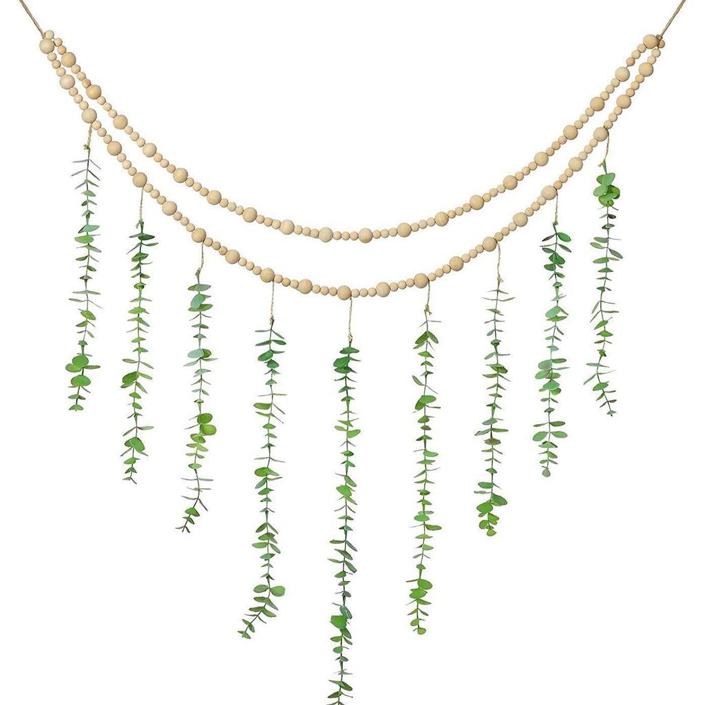 Enhance Your Space With Our Nordic-style Wooden Bead & Faux Wall Decor! This Stylish Rope Photo Holder Combines Natural Charm With Functionality.