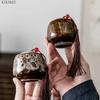 Керамические мини-банки для хранения Портативные дорожные камуфляжные банки для чая Бытовые влагонепроницаемые банки для хранения с крышками Контейнеры для пищевых продуктов