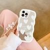 Чехол Wave Edge White Heart для iPhone 16/13 Pro Max X/XS с защитой от падения