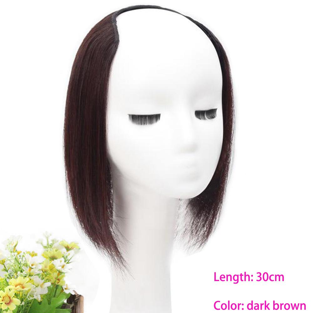 U-образный синтетический короткий парик для наращивания волос на клипсах Синтетические искусственные волосы