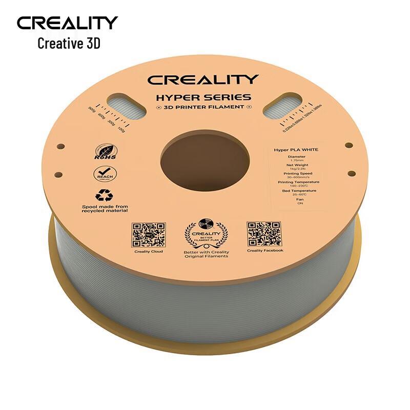 PLA-филамент для 3D-принтера Creality Hyper Series, штекер CN (адаптер в комплекте)