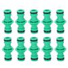 10Pcs Straight Water Hose Connector Quick Connectors Garden Irrigation Water Pipe Joint Tool