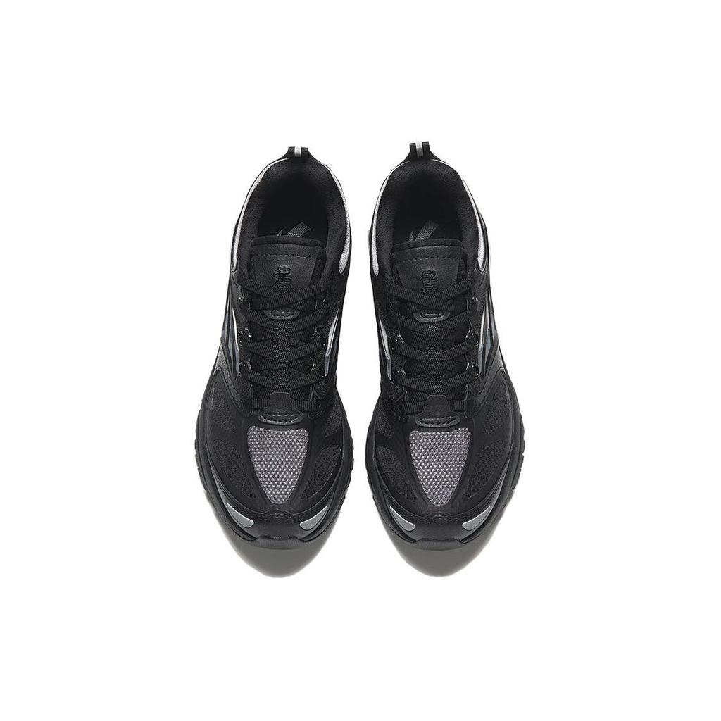 Anta Кроссовки мужские Millennium Quail Feather с толстой подошвой, амортизирующие, нескользящие, низкие, для папы, черные 112338899-1