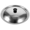 32cm Stainless Steel Pot Lid for Wok Lid Frying Pan Pot More! Universal Lid for Pots Pan Replacement Lid