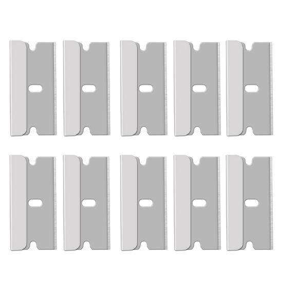 Инструменты для чистки автомобильных наклеек, бритвенный скребок для удаления тонировки окон с лезвием 20 шт.