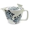 Kunzangama Teapot with 240ml for Hasami Made In Yuki No Hana J-kitchens Strainer, Capacity, 1-2 People, Ware, Japan, (Snow Flower)