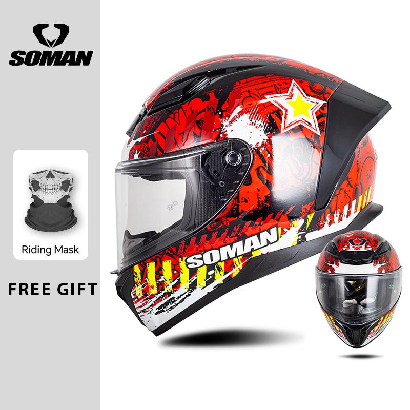 Мужской Женский Шлем-маска Cascos Para Motos Одобрено DOT Мотоциклетные шлемы Ретро Винтажный Шлем-маска