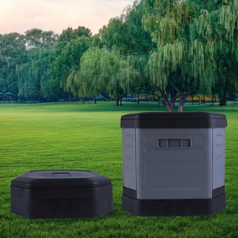 ZISIZ Portable Folding Outdoor Toilet Set