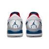 Air Jordan Legacy 312 Low GS Белые Французский синий Детские кроссовки Волчий серый Университетский красный CD9054-104