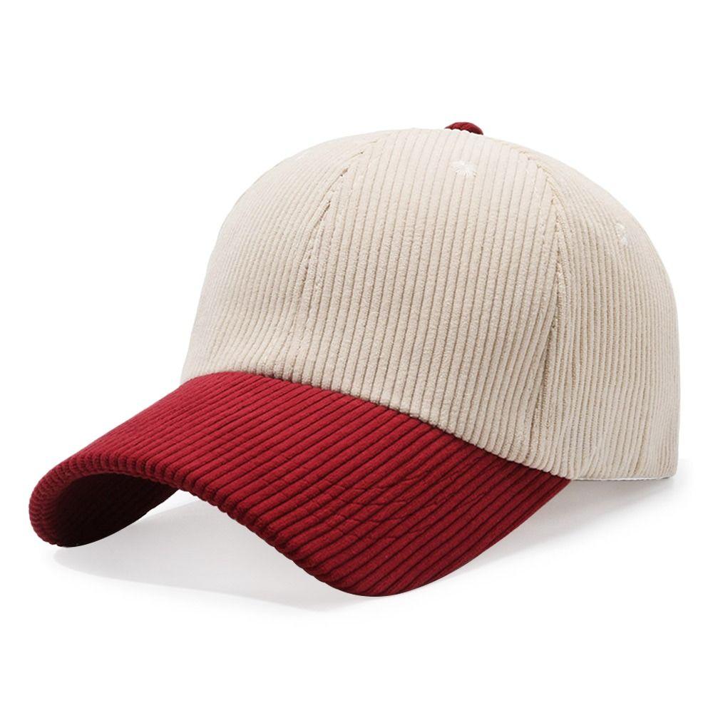 Versatile Baseball Cap Velvet Casual Hat Casual Sport Hats Spring/Summer