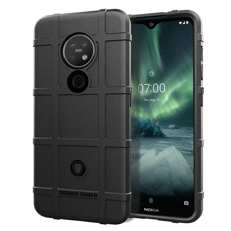 Применимый чехол-щит для мобильного телефона Nokia 1.1 Чехол-защита для Nokia 1.1 1.1 матовый утолщенный всесторонний противоударный чехол