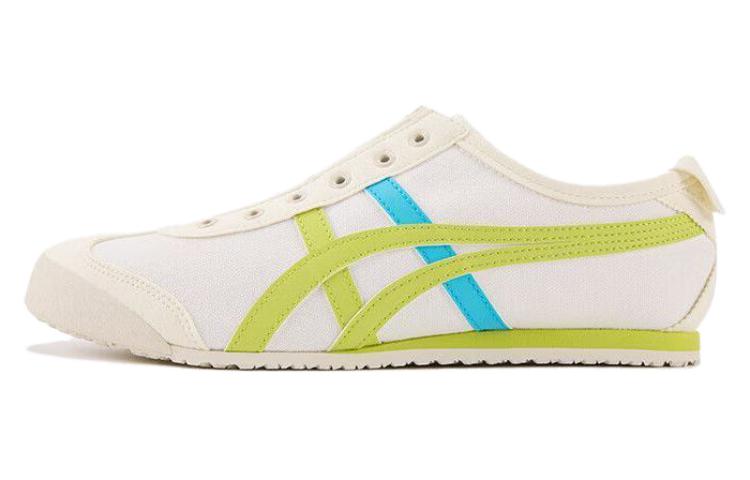 ONITSUKA TIGER Mexico 66 Слипоны Кремовый Неоновый Лайм