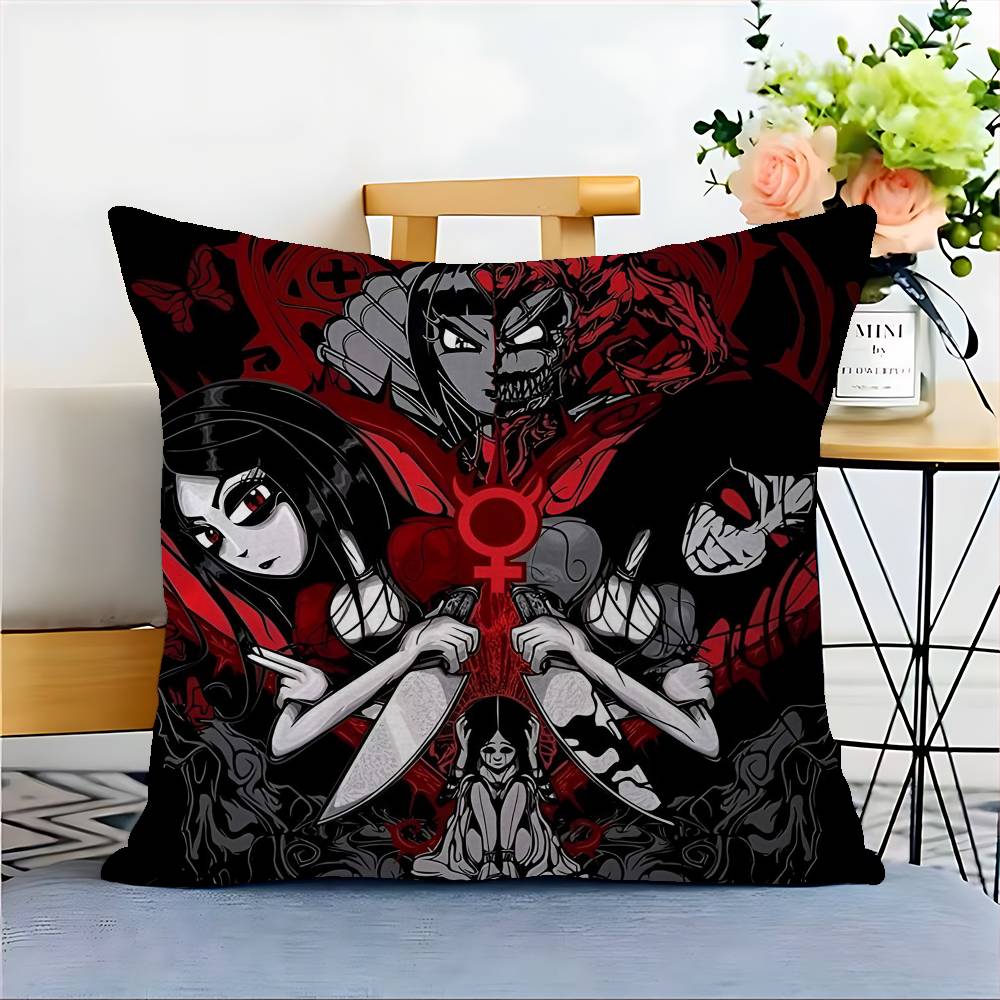 Игра A-Alice Madness Returns 45*45см Наволочка Чехол для подушки Декоративная наволочка Домашняя наволочка для диванной подушки