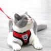 New Dog and Cat Outdoor Walking Strap Vest Adjustable Soft Breathable Mesh Vest Cute Pet Accessories