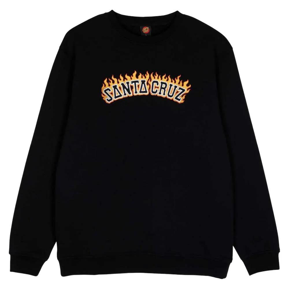 Santa Cruz Толстовка Burnt collegiate crew