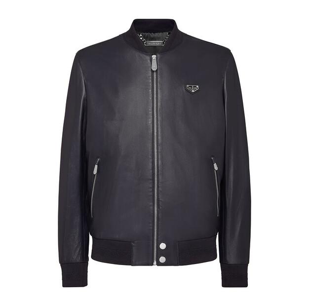Куртка кожаная PHILIPP PLEIN 9485