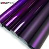 PET Purple Decorative Stickers Waterproof Self-adhesive Shine Matte Carbon Fiber Vinyl Film Home Furniture Car Creative Decals
