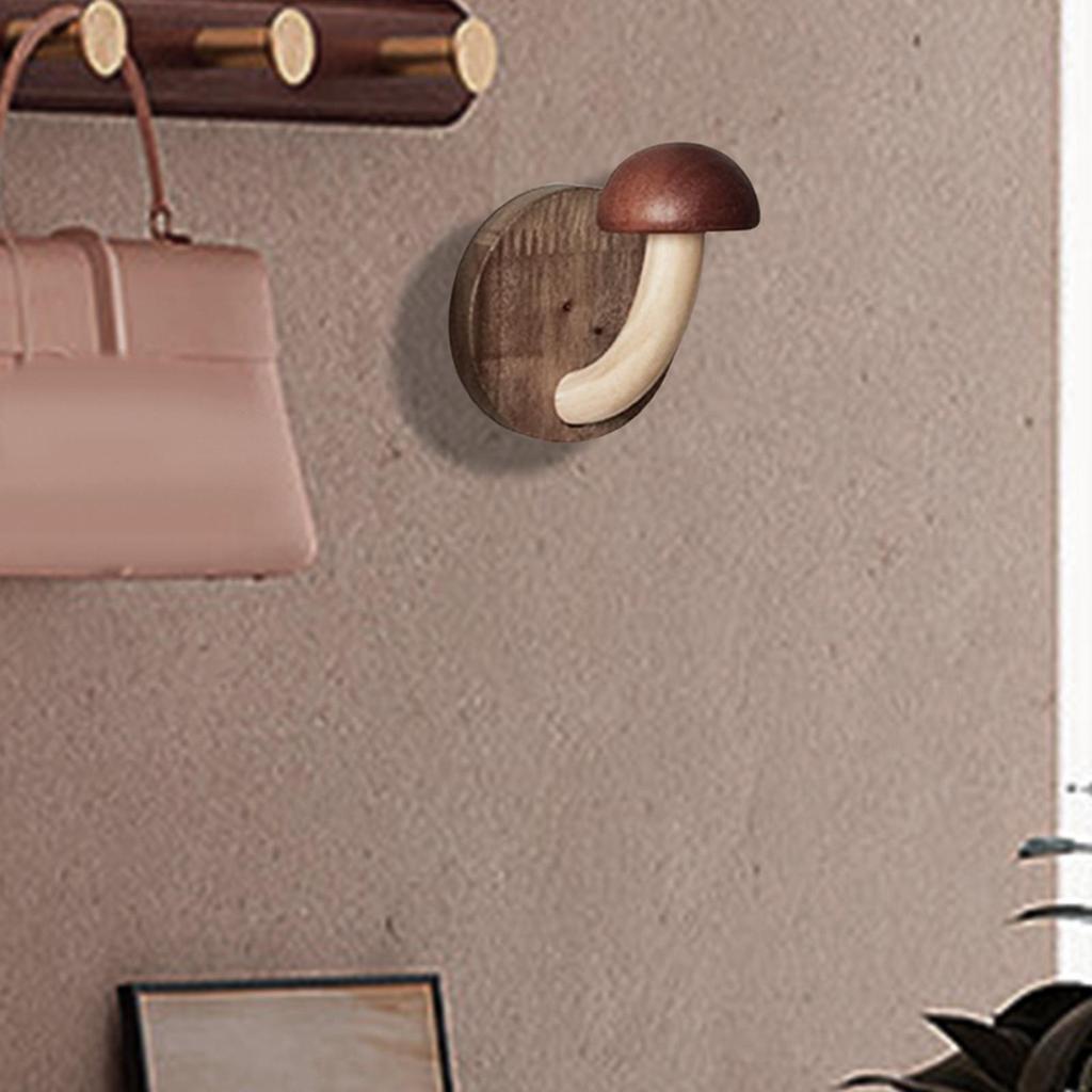 Крючок, Деревянная вешалка для задней двери, Крючок без перфоратора для кухни, двери,