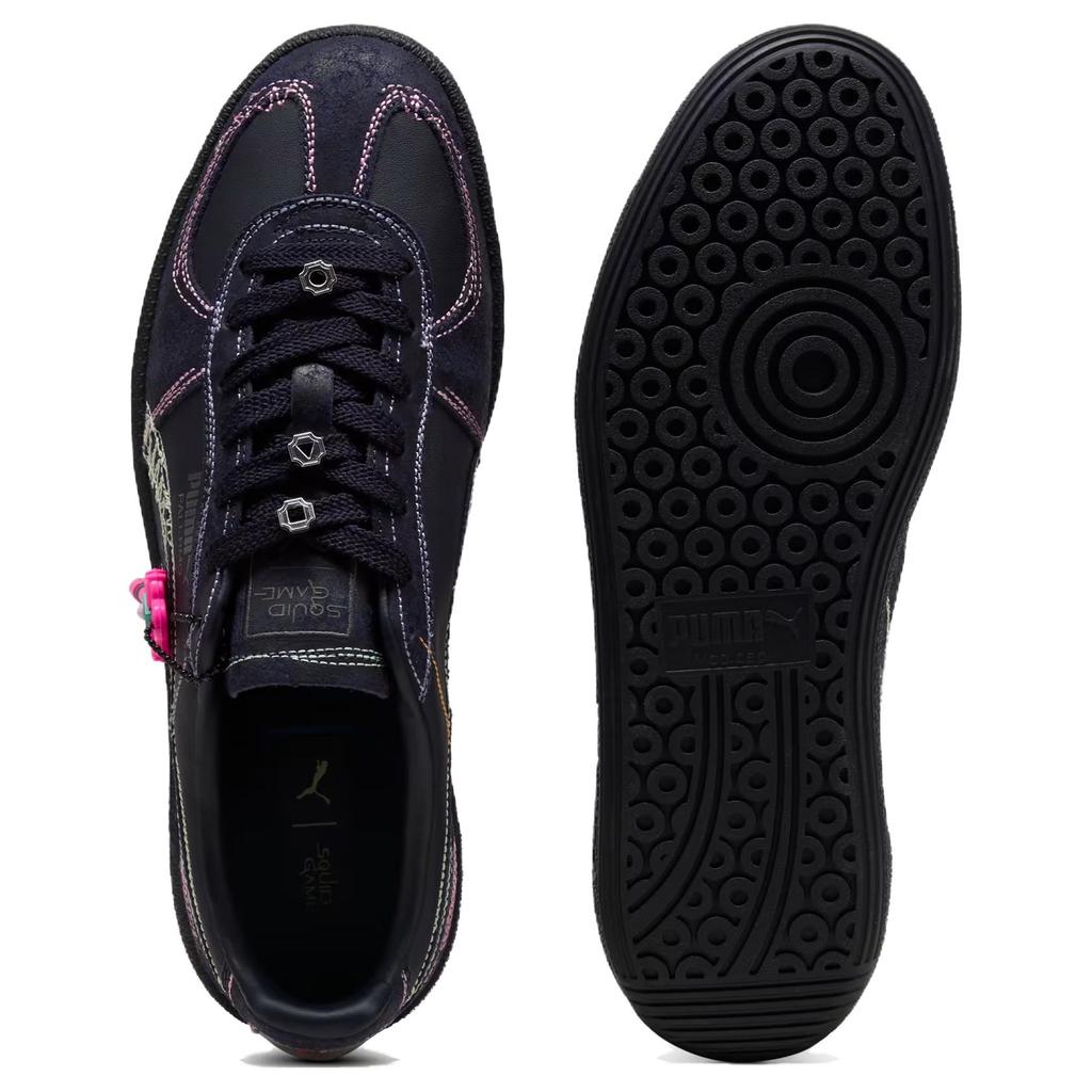 Игра в кальмара x Puma Palermo Lights Out Унисекс Кроссовки Синий Темно-синий Ярко-дынный 403859-01