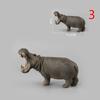 Animal Models Simulation of Wild Animals Toy Models Hippo Models Animal Model Action Figure Educational Toys for Children
