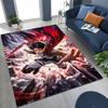 2026 New Anime Attack on Titan Eren Mikasa Cartoon Rug for Bedroom Living Room Sofa Home Doormat Decor ,Kids Non-slip Floor Mat