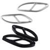 2Pcs Car Exhaust Pipe Mufflers Cover Replacement Rear Cylinder Exhaust Pipe Decorate Cover Trim for W205 W213