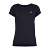 Velocity Tech Round Neck Breathable Training T-Shirt Women Tops Black 1384246-001
