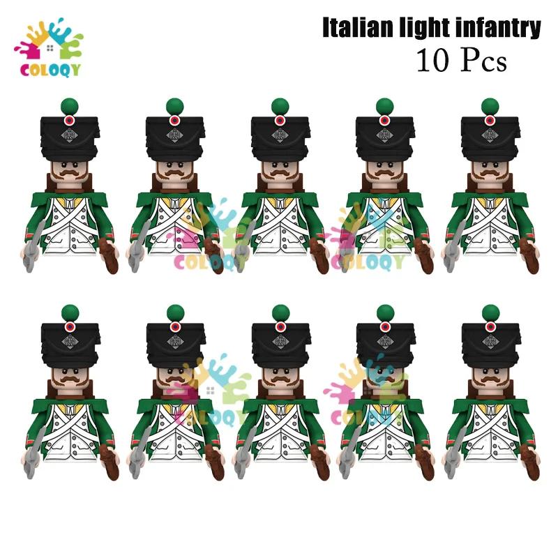 Kids Toys 22Pcs/10Pcs Napoleonic Wars Military Soldier Building Blocks Imperial Navy Figures Toys For Kids Birthday Gifts