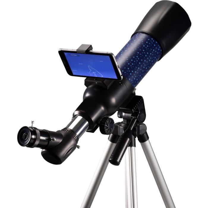 Télescope pour enfants avec application de réalité augmentée - NATIONAL GEOGRAPHIC - Observation espace, étoiles - dès 8 ans