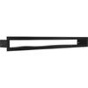 Vent Cover TUNNEL 6x60 Black