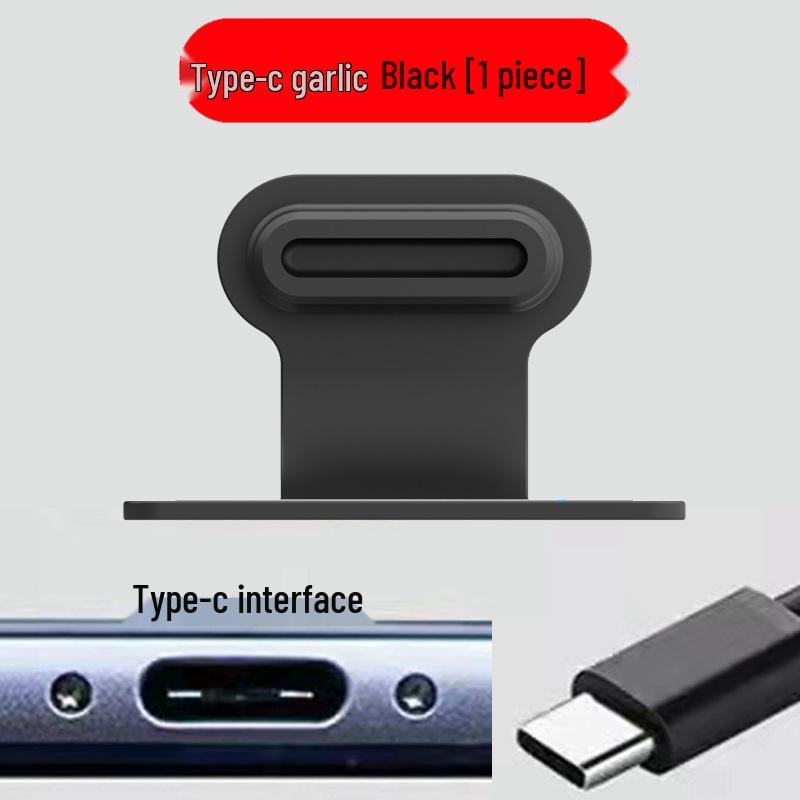 Type-C Silicone Dust Plug for Mobile Charging Ports