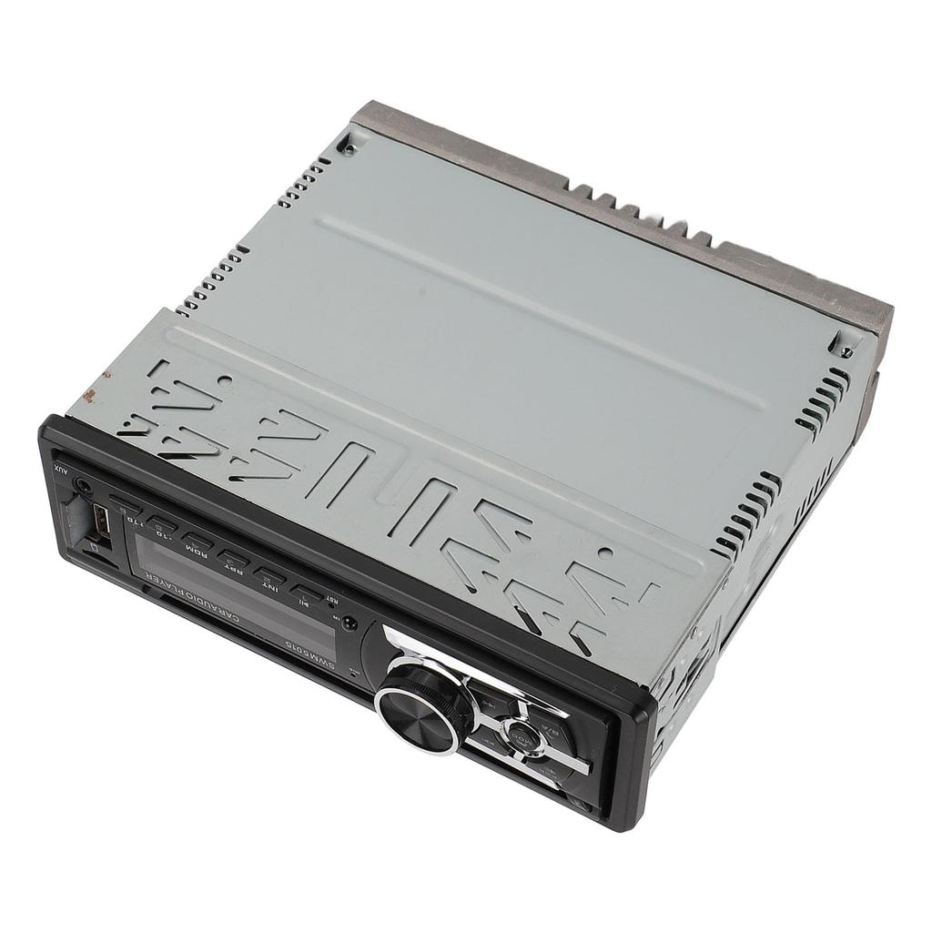 Single Din Car Radio with CD Car Stereo with USB AUX Single Din Car Radio for Trucks Player, CD/DVD Player, Port, Hands-Free Calling, Input,