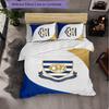 Queens Park Rangers Football 3 Piece Bedding Set Soft Duvet Cover Set with Pillowcases Printed Bedroom Decor Set for Home