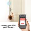 KERUI Tuya Умная беспроводная система охранной сигнализации WIFI Сирена для дома Датчик движения двери Датчик открытия двери Совместимость с Google Home Alexa 433 МГц