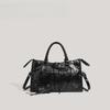 Bag American Vintage Single Shoulder Tote Bag Riveted Motorcycle Bag Female Fashion Commuter Crossbody Bag Female
