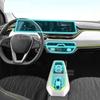 Для Changan E-Star - Прозрачная защитная пленка из ТПУ для центральной консоли автомобиля, антицарапающая наклейка
