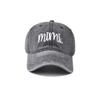 Vintage Mimi Letter Embroidery Caps Washed Cotton Outdoor Sunscreen Hats Fashion Sport Visors Cap