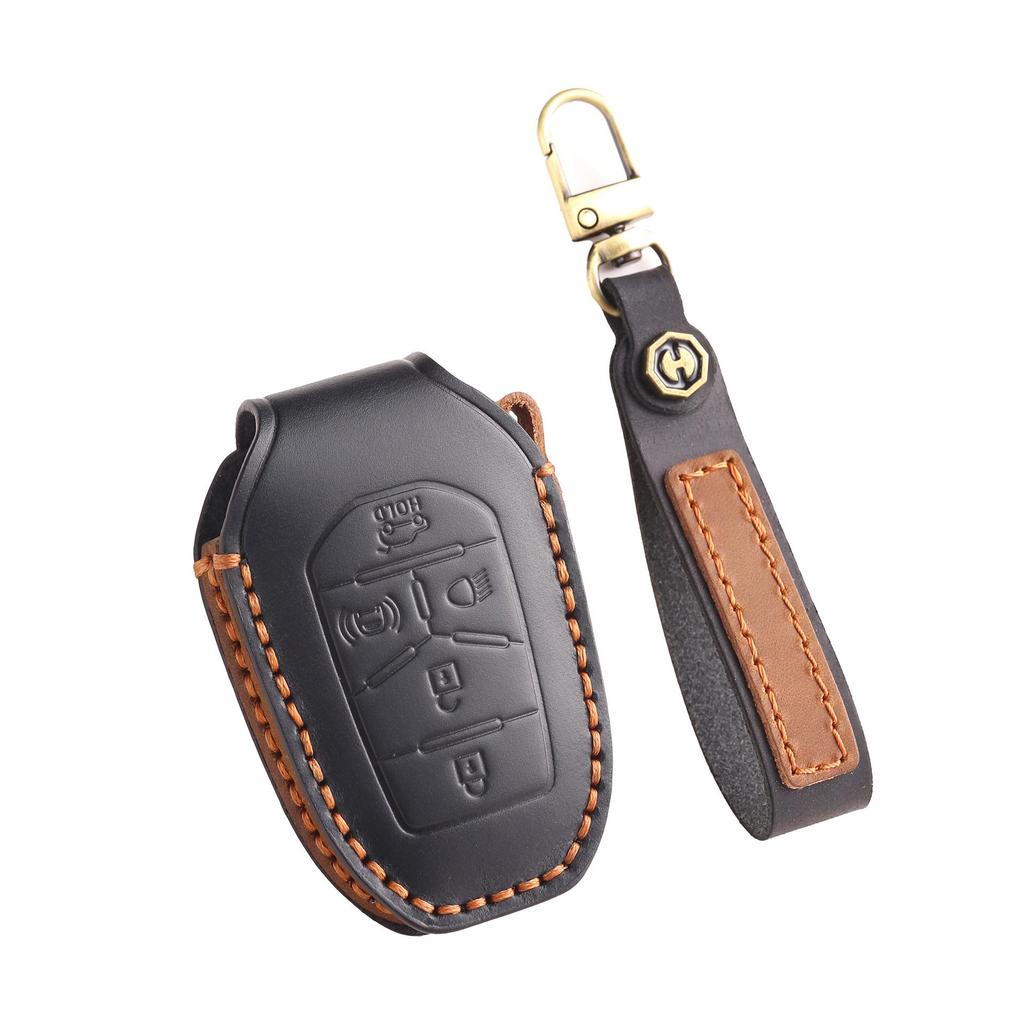 Чехол для защиты ключа Ssangyong из натуральной кожи - Ручная работа из высококачественной коровьей кожи