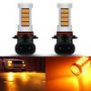 Мощные светодиодные лампы 92smd 3000K Янтарно-желтый 9005 9006 9145 9140 H10 Супер яркие противотуманные фары или дневные ходовые огни (Дневные ходовые огни)