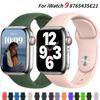 Apple watch ultra 49mm 45mm 42mm 40mm 44mm 41mm uchun silikon tasma Smart-soat rezina Sport soati bilaguzugi iWatch Series9/8/7/6/5/SE Aksessuarlar
