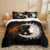 Constellation Series 3D Digital Printing Three-Piece Bedding Kit Bed Sheet Quilt Cover