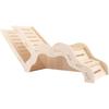 Exploring Hamster Wooden Tunnel Ladder Natural Hamsters Climbing Ladder Cage Accessories   Ferret