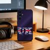 Чехол для телефона Union Jack для Samsung S25, S24, S21, S22, S23, S30, Ultra, S20, Plus, Fe, Lite, Note, 10, Черный чехол