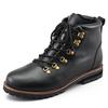 Motorcycle Riding Mountain Genuine with Shift Pad and Side Size 16843 Boots, Boots, Leather, Built-in Zipper, HBS-005, Black, 27.0cm, Men's,