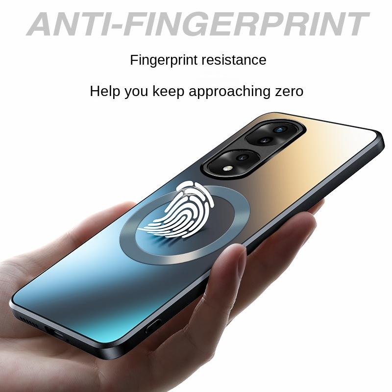 Для Huawei Honor 90 80 70 60 50 Pro Чехол Жесткий Матовый Магнитный Беспроводная Зарядка Защитный Задний Чехол-Крышка Для Honor X9 9X Корпус