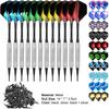 1 Set Bendable Colorful Metal Dart Sport Kit for Gym - Multiple Styles Dart Set