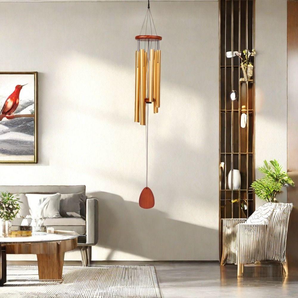 Aluminum Aluminum Wind Chimes 26/32/37 Inch Wind Bell New Metal Tubes Windchime Garden