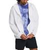 Under Armour Однотонная повседневная куртка с капюшоном и длинным рукавом на молнии, мужская куртка, белая 1381879-100