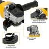 Angle Grinder Brushless Cutter 125mm Lithium Electric Angle Grinder Polishing Machine DIY Power Tool for DEWALT Battery